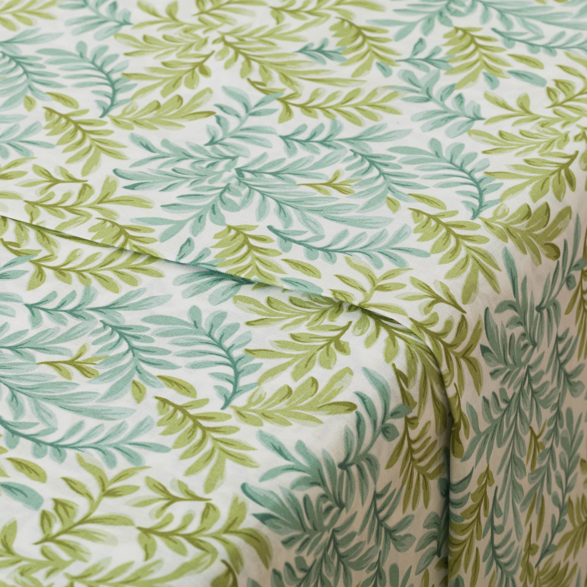 Juego de sábanas algodón Zafra verde