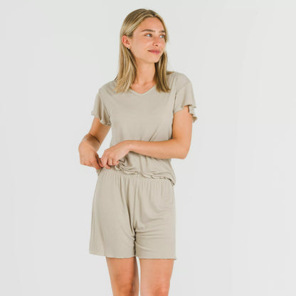 PIJAMA CRT M/CRT DONA CANALE VISCOSA LLIS