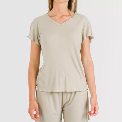 PIJAMA CRT M/CRT DONA CANALE VISCOSA LLIS