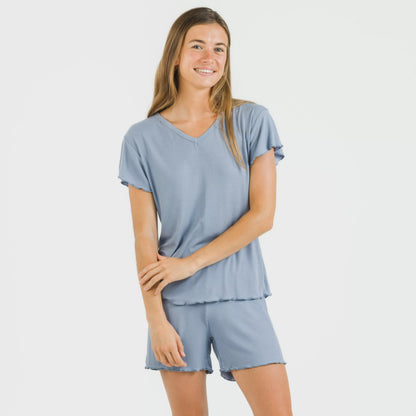 PIJAMA CRT M/CRT DONA CANALE VISCOSA LLIS