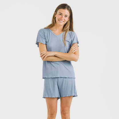 PIJAMA CRT M/CRT DONA CANALE VISCOSA LLIS