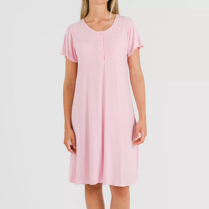 BLUSON A MANICHE CORTE A COSTINE IN VISCOSA TINTA UNITA