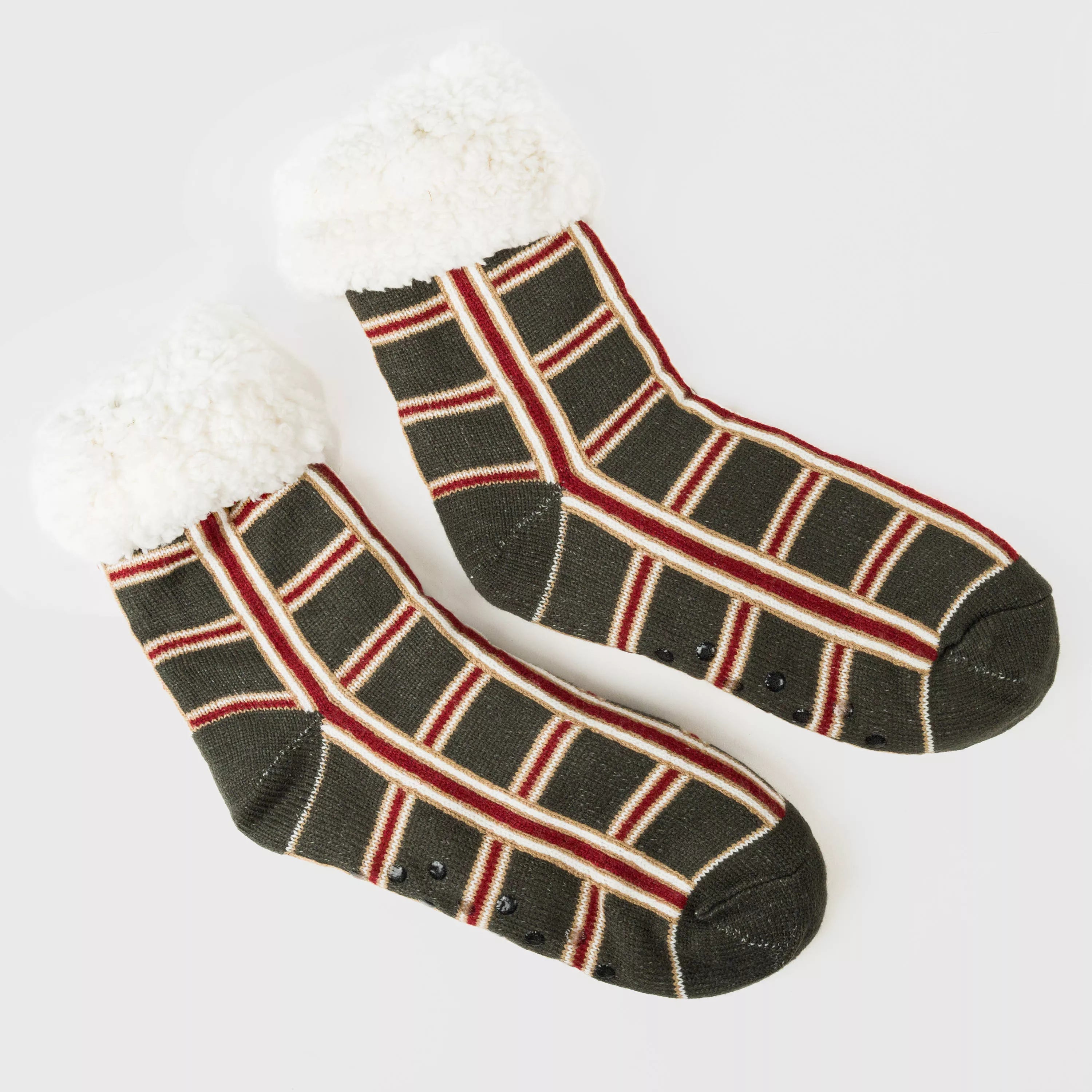 Meias xadrez femininas Nelby