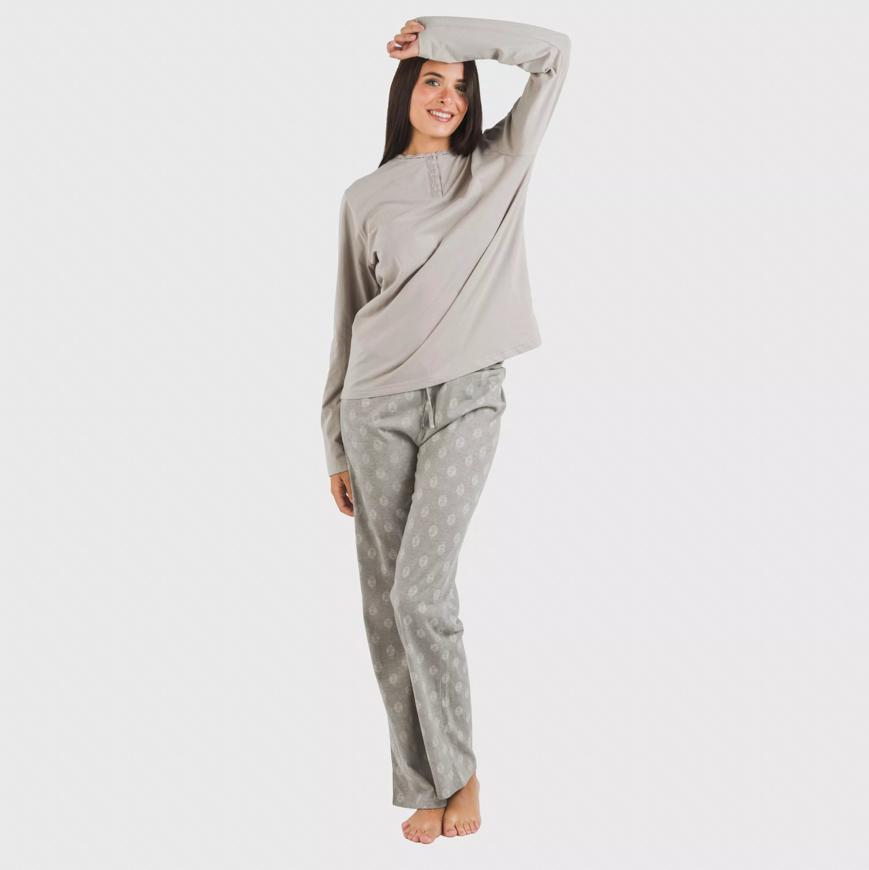 PIJAMA LLARG ALGA DONA GARBO