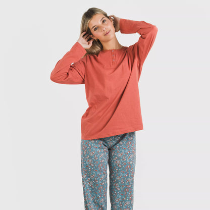 PIJAMA LLARG ALGA DONA CAMPANYA