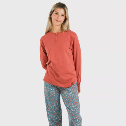 PIJAMA LLARG ALGA DONA CAMPANYA