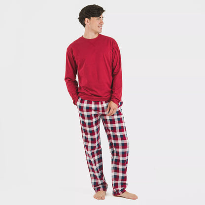 PIJAMA FRANELA HOME QUADRE FERNI