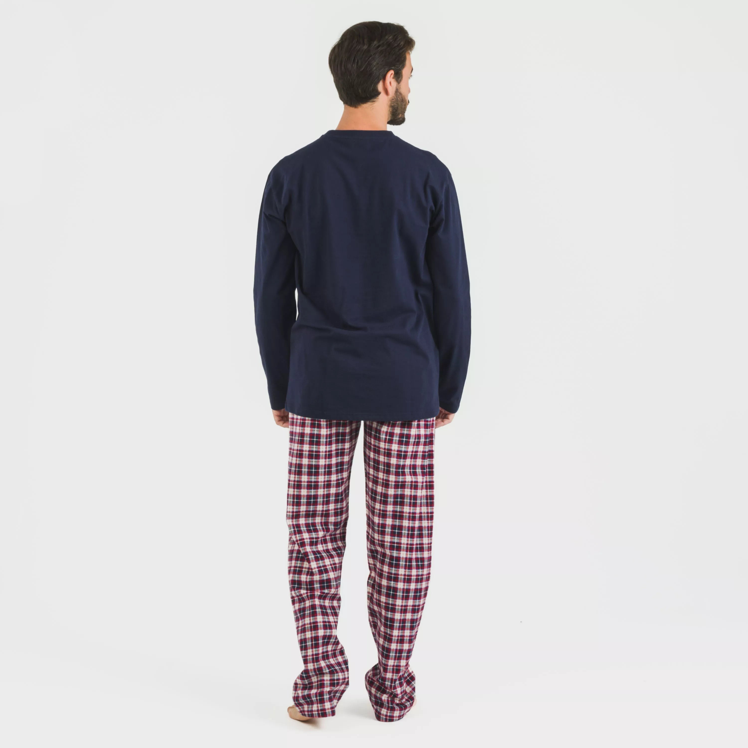 PIJAMA FRANELA HOME QUADRE SERGI