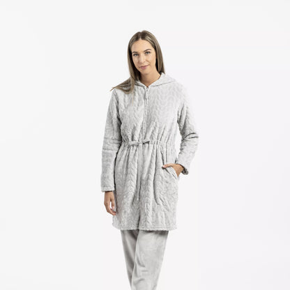 BATA TERCIOPEL DEVORE C/GORRO LISA