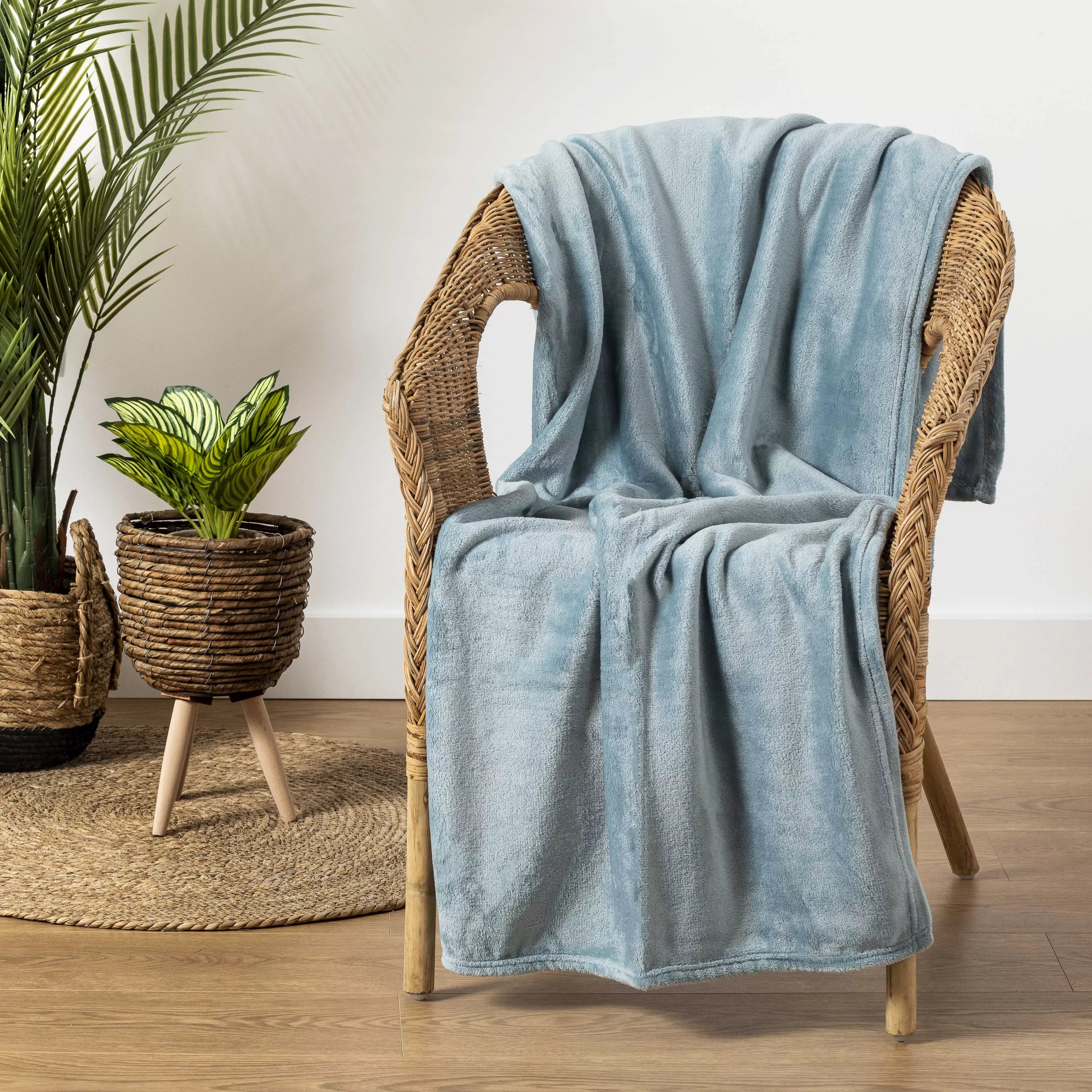 MANTA TERCIOPEL SOLID