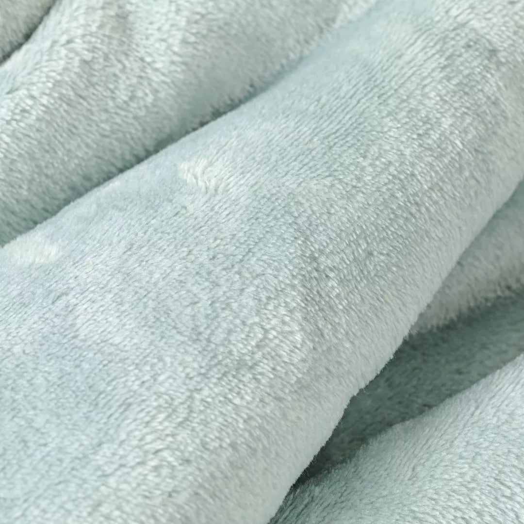 Manta VELVET SHERPA VERDE TIFFANY