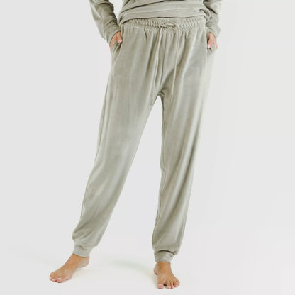 Pijama largo Velvet liso