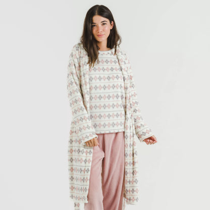 Bata coral Casimira malva