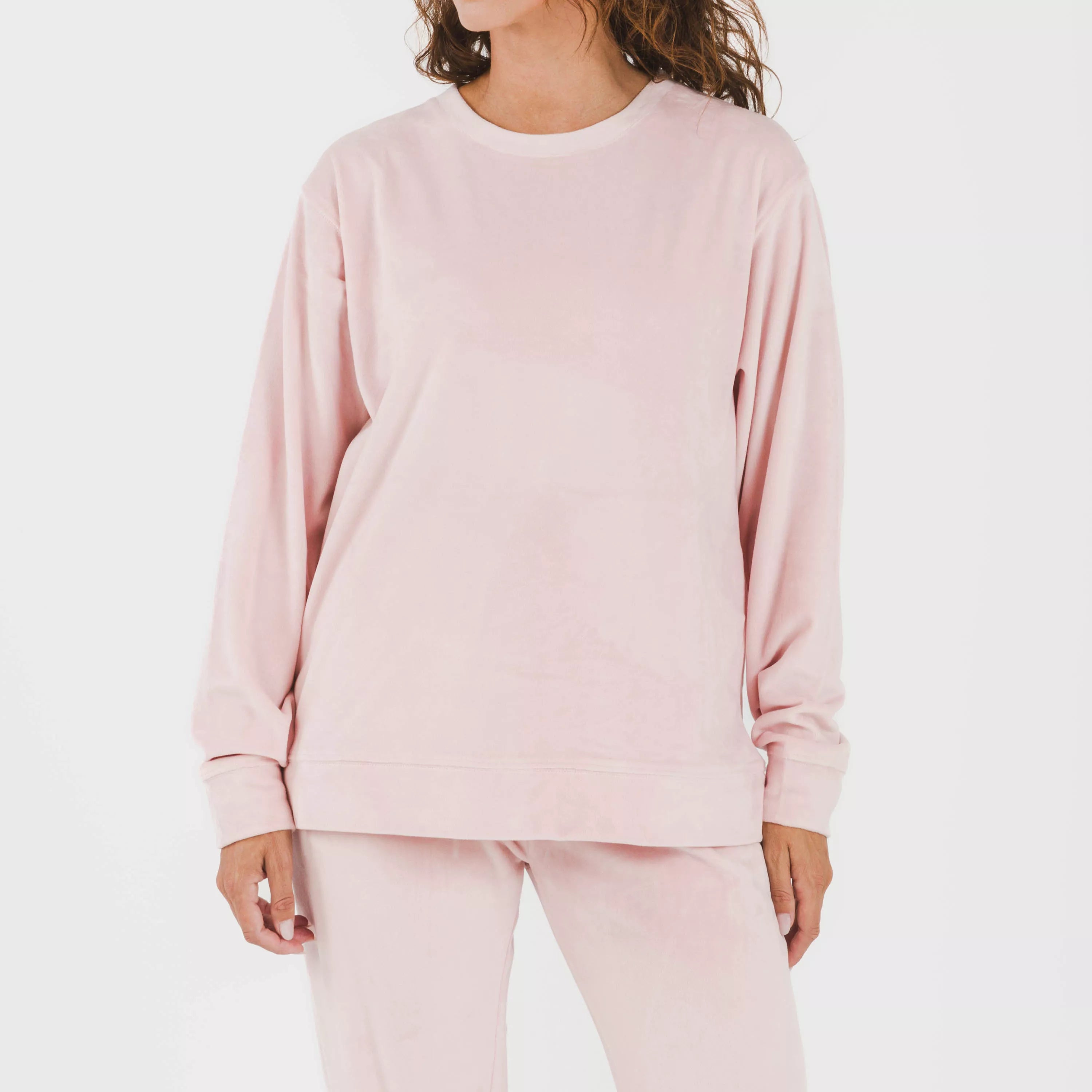 Pijama largo Velvet liso