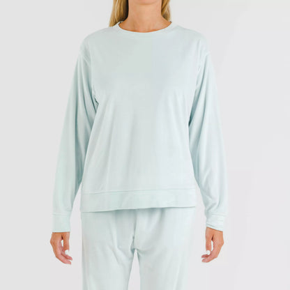 Pijama largo Velvet liso