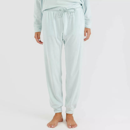 Pijama largo Velvet liso