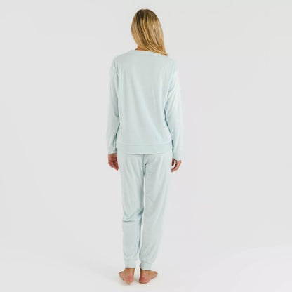 Pijama largo Velvet liso