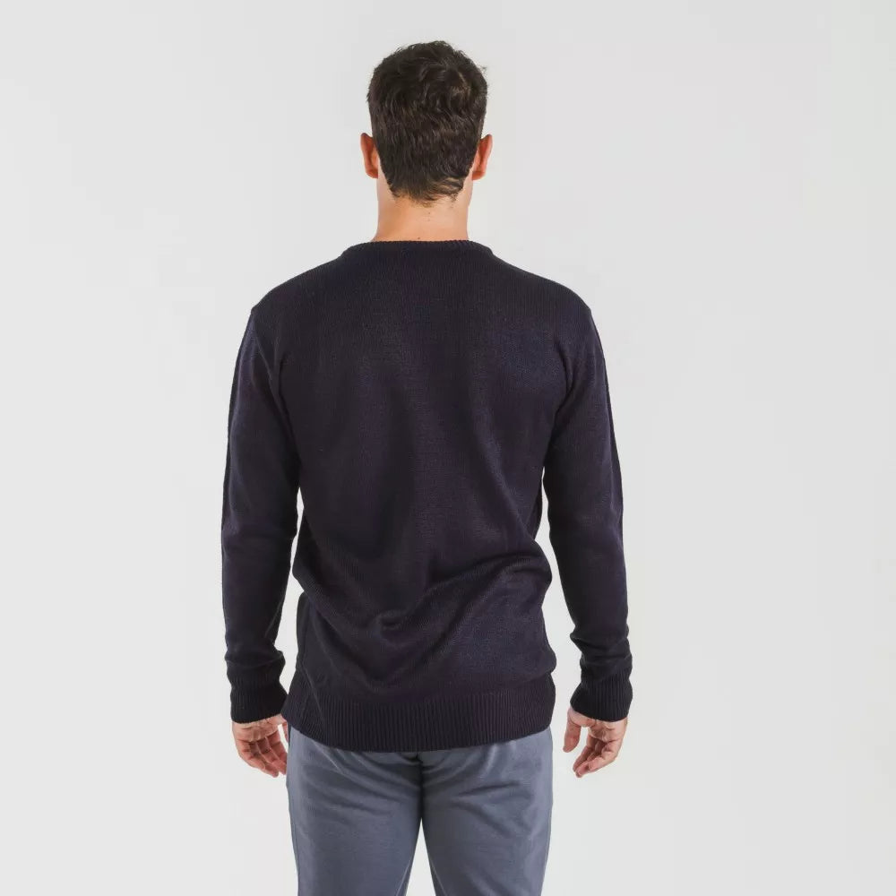 Men's Snowy navy blue jersey
