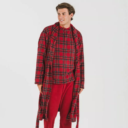 Bata coral hombre Nicolas rojo
