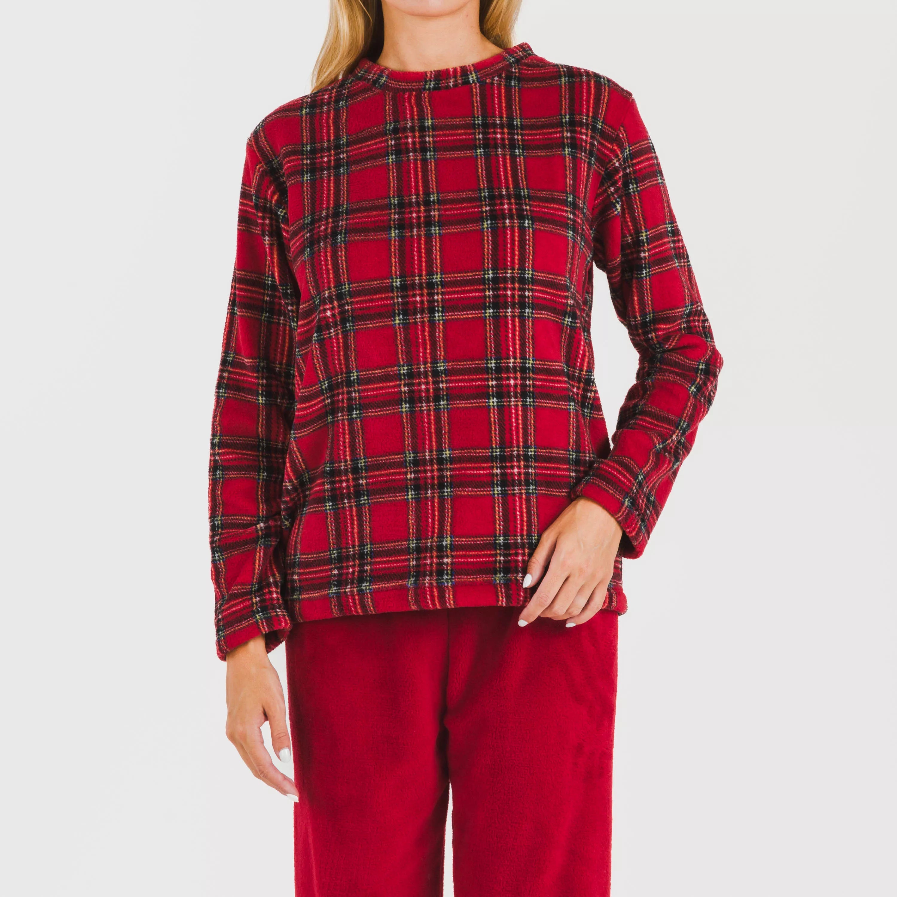 Pijama Nicolas vermelho coral