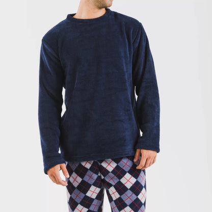 Pijama masculino Darsikiriki azul coral