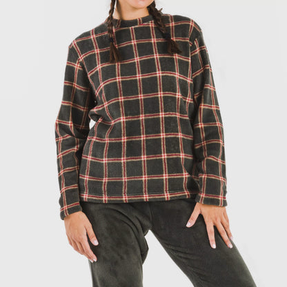 Pijama estampado coral verde Nelby verde caça