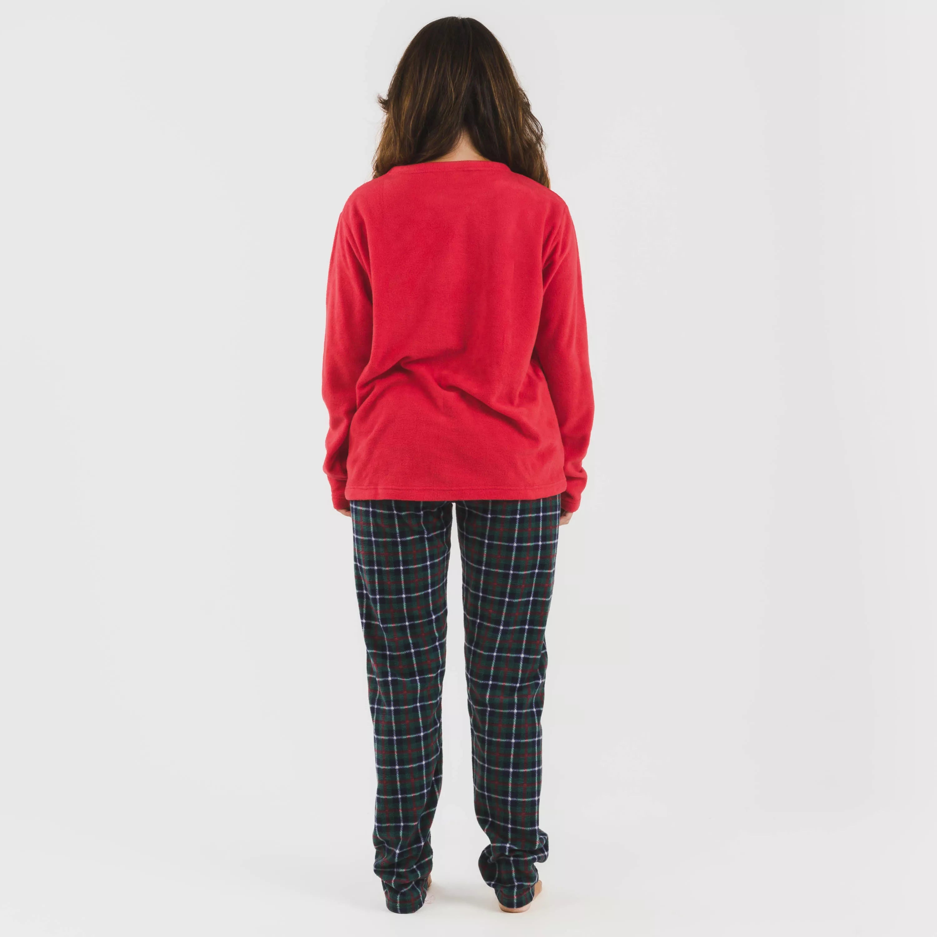 Pijama polar Eiko rojo