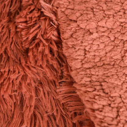 Manta pelo sherpa lisa