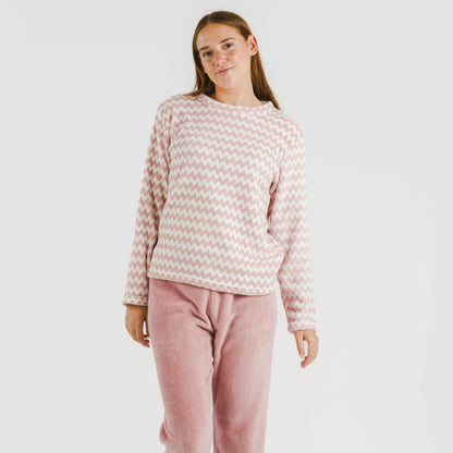 Pijama Jeannine rosa coral
