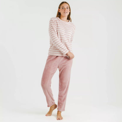 Pijama Jeannine rosa coral