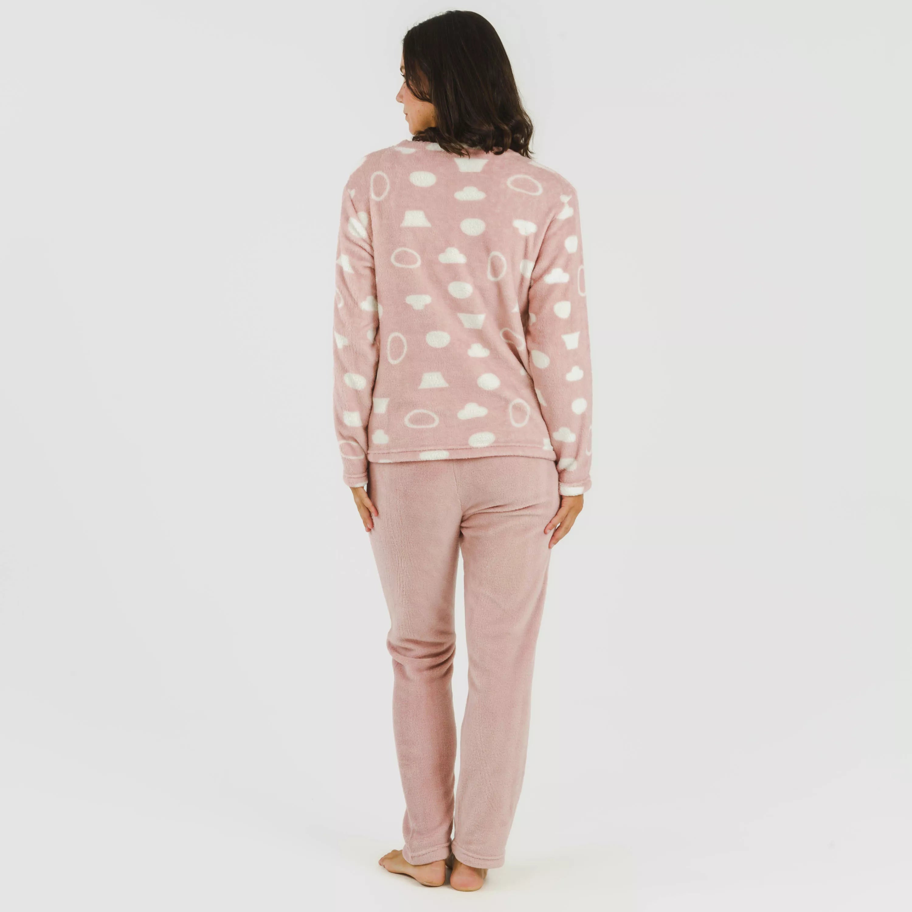 Pijama coral Papiro rosa