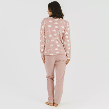 Pijama coral Papiro rosa