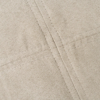 Cojín cuadrante Ante liso - funda + relleno