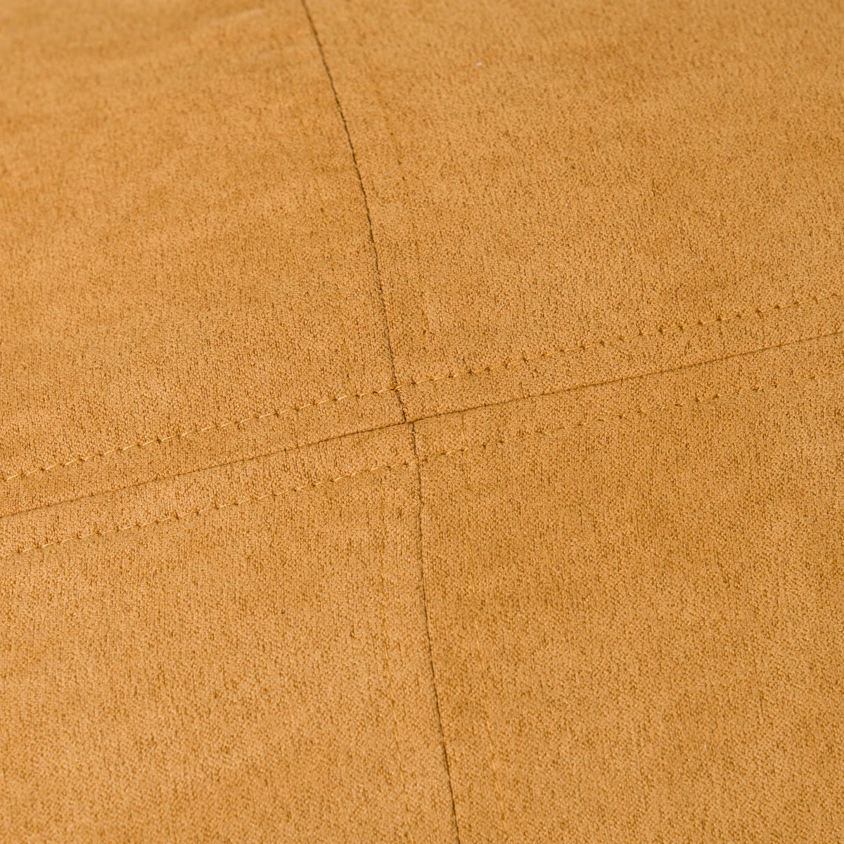 Cojín ante liso ocre