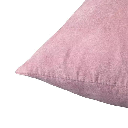 Cojín cuadrante Ante liso - funda + relleno