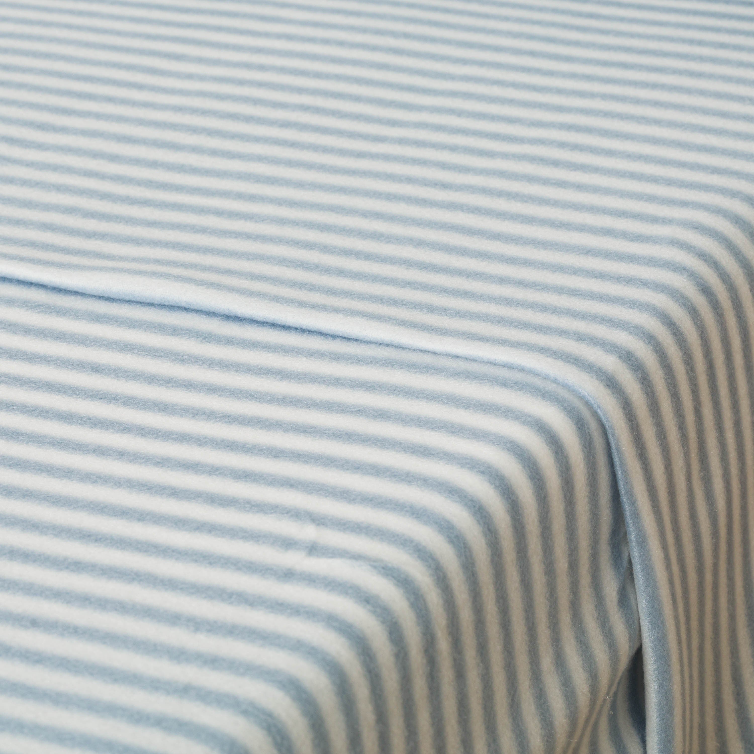 Leto Indigo Striped Pyrenees Sheet Set