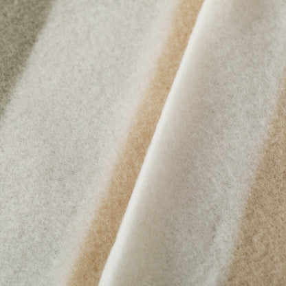 Pyrenees sheet set, Calcutta stripe, taupe - dry green