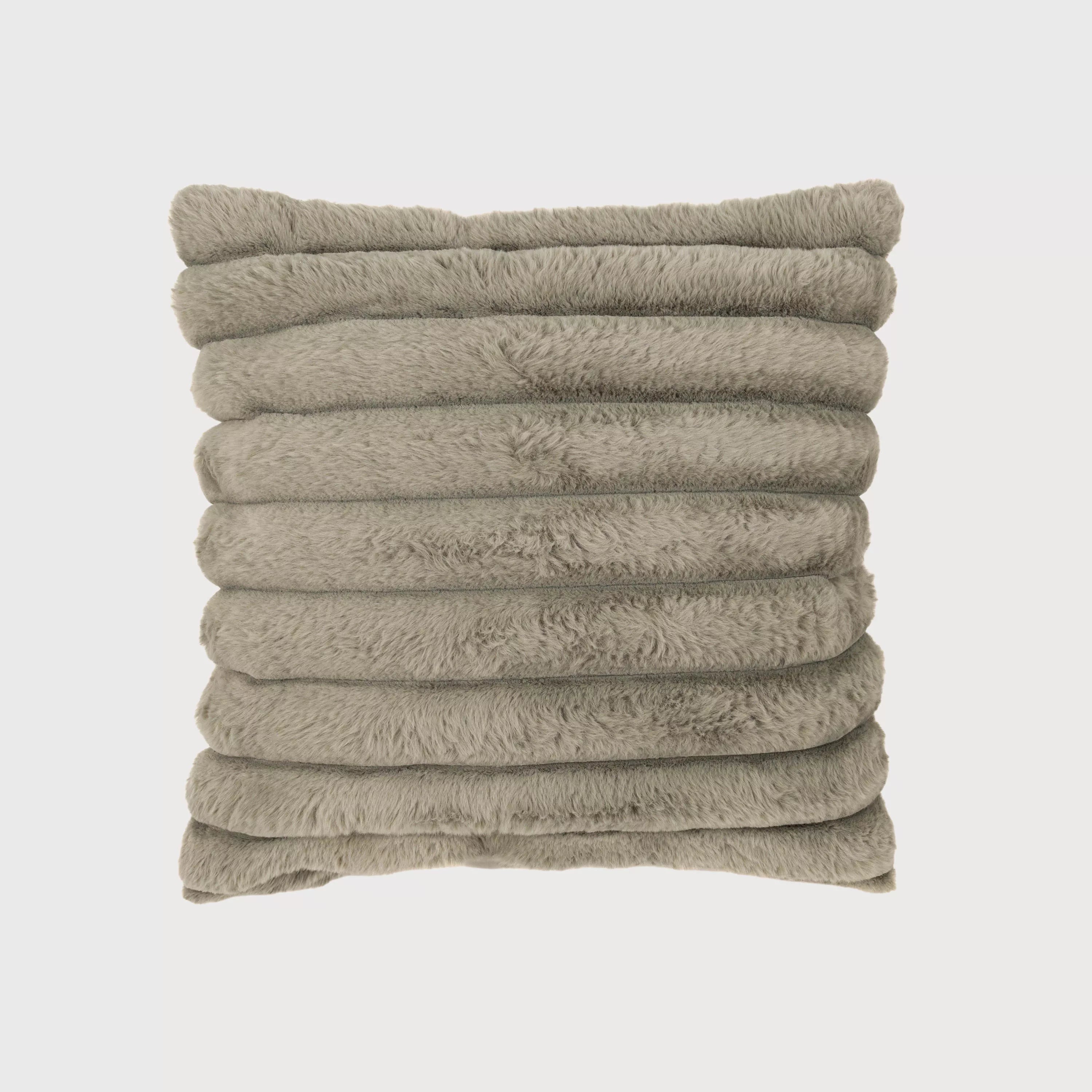 CUSCINO EFFETTO CAPELLI A RIGHE