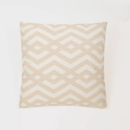 Almofada quadrada Nela, lisa, resistente a manchas, 50x50 cm - capa + enchimento