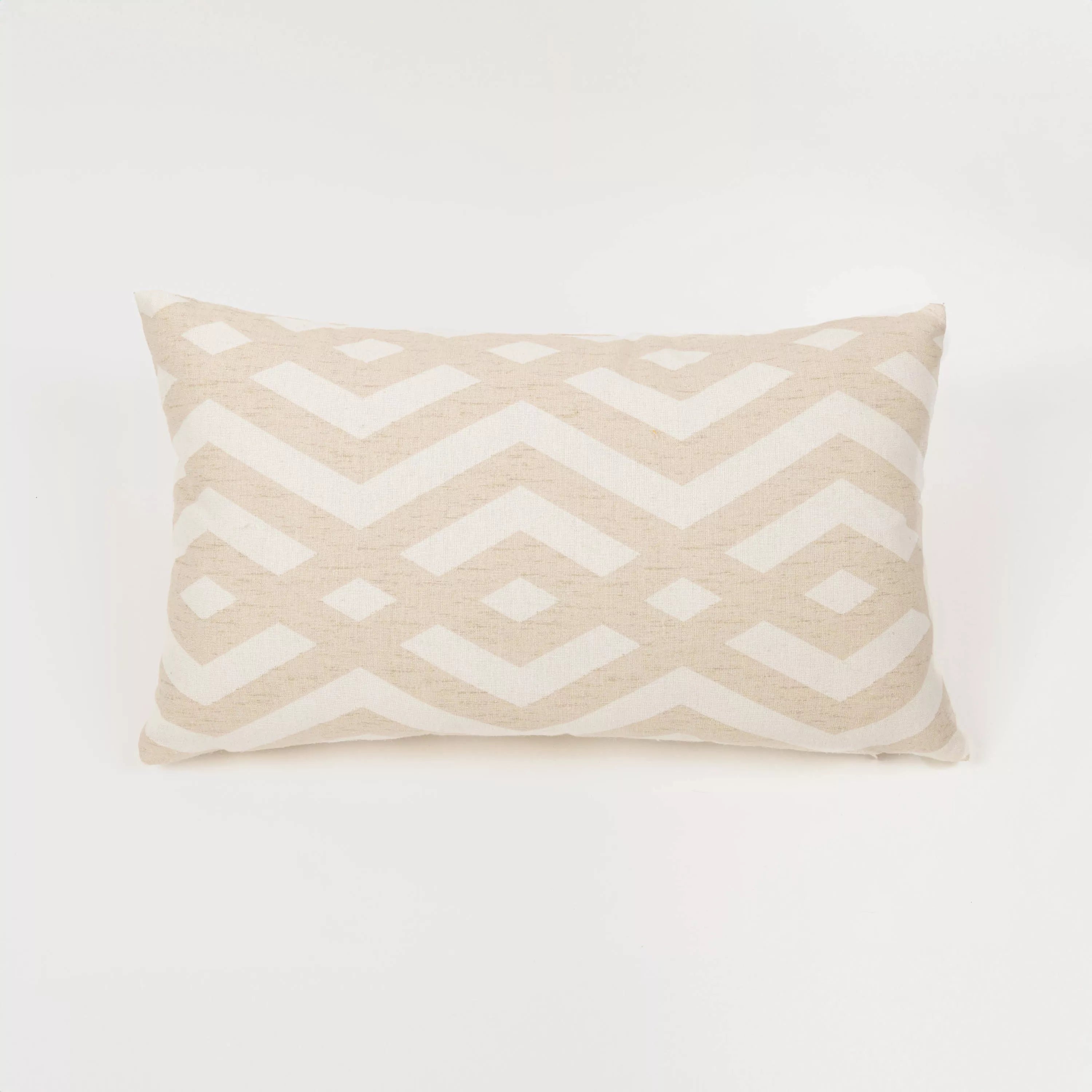 Almofada quadrada Nela, lisa, resistente a manchas, 50x50 cm - capa + enchimento