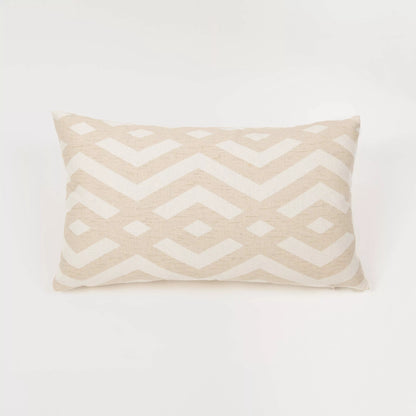 Almofada quadrada Nela, lisa, resistente a manchas, 50x50 cm - capa + enchimento