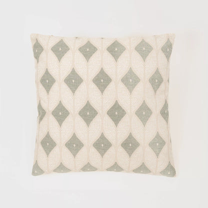 Capa para almofada quadrada Cabot resistente a manchas, lisa, 50x50 cm - enchimento