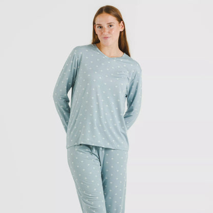 Pijama largo mujer soft Embera indigo