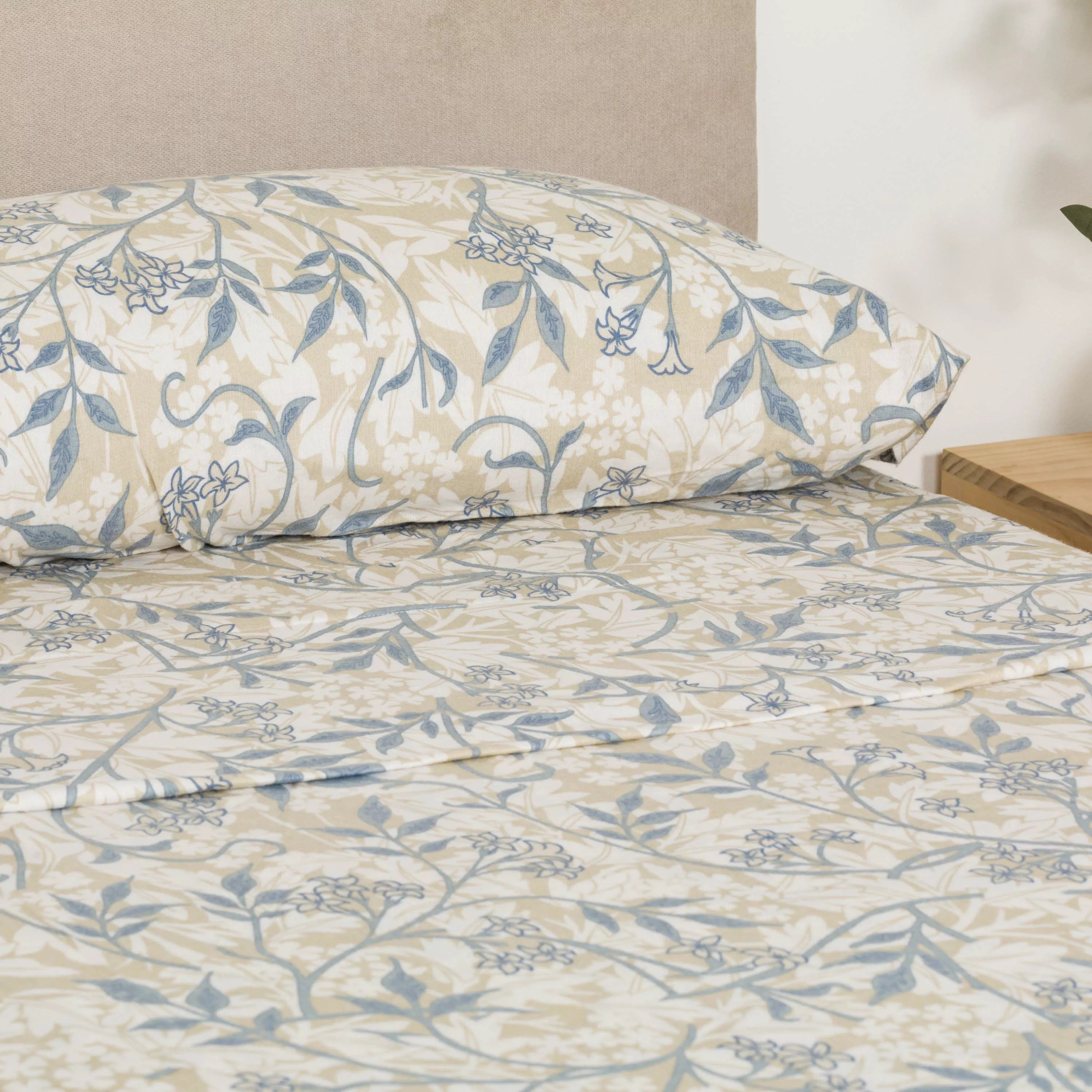 Jogo de lençóis de flanela Pastora