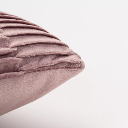 Almofada quadrada Traza nova, em veludo liso, 50x50 cm - capa + enchimento