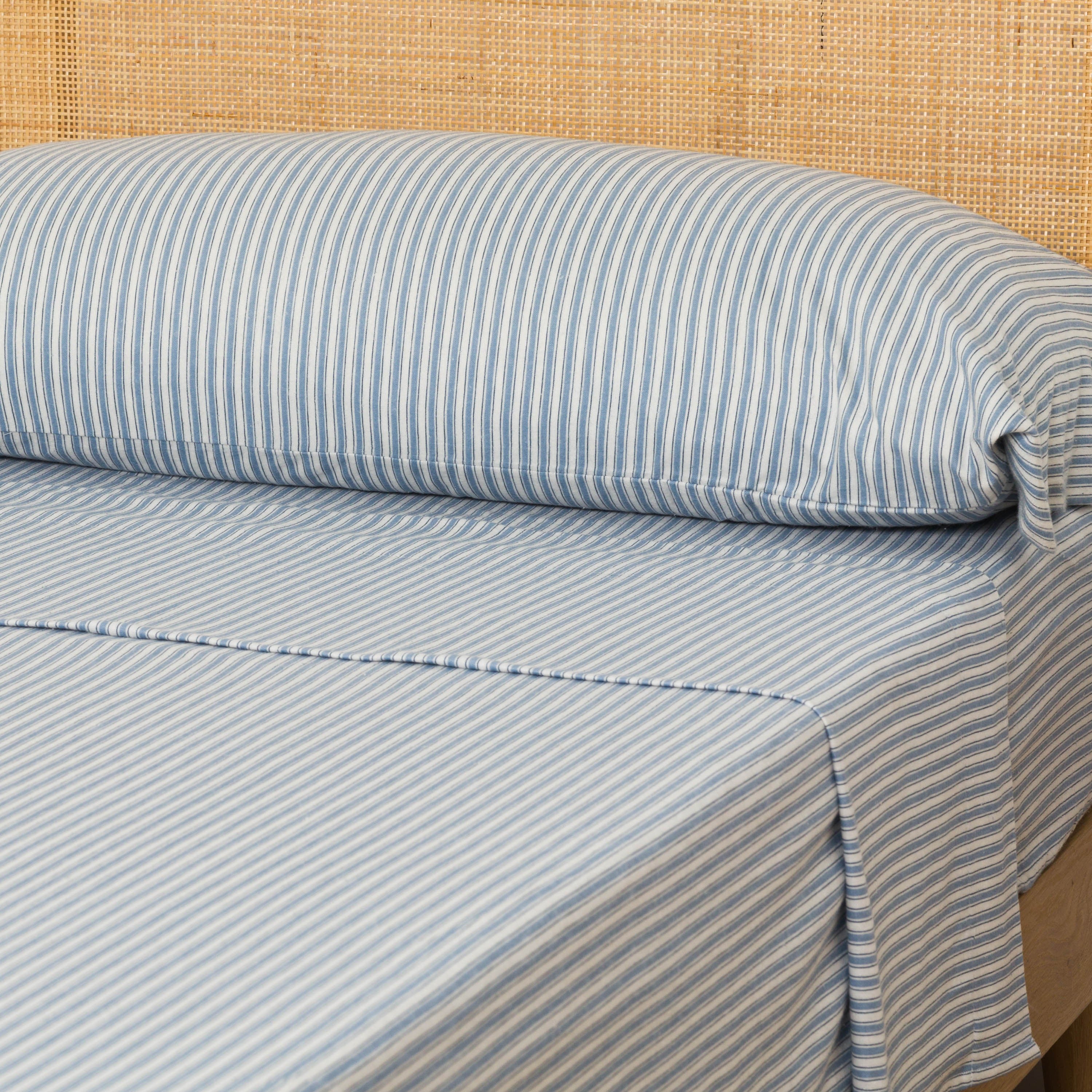 SET LENZUOLA IN FLANELLA A RIGHE FERDINAND