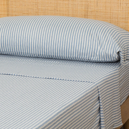 SET LENZUOLA IN FLANELLA A RIGHE FERDINAND