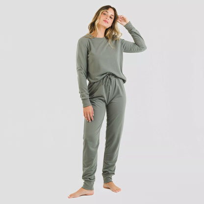 Pantalón largo basico deportivo mujer