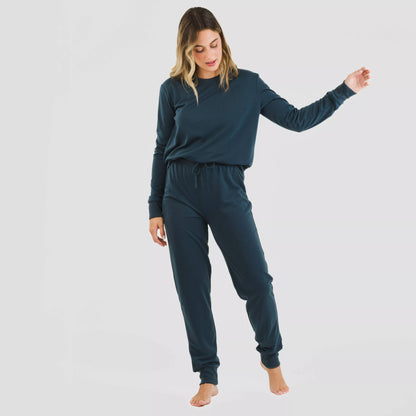 Pantalón largo basico deportivo mujer