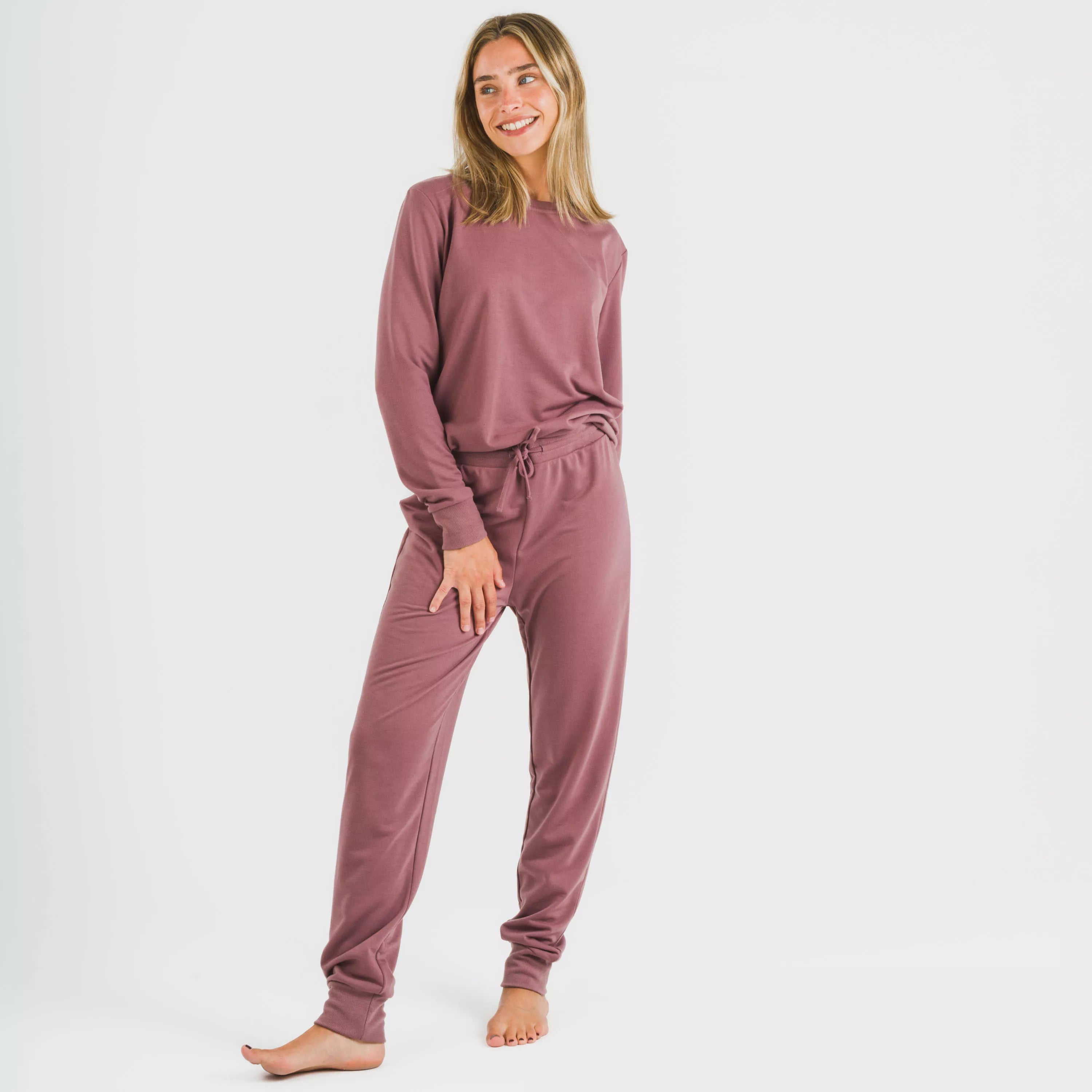 Pantalón largo basico deportivo mujer